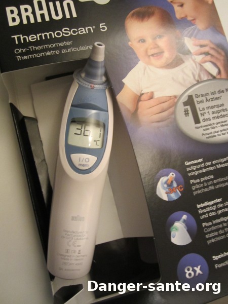 Thermometre pour bébé et adulte