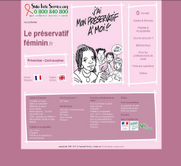 site sur le préservatif féminin