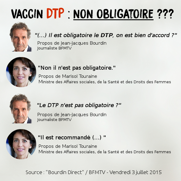 vaccin dtp en france