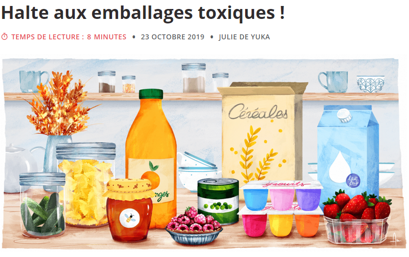 emballage toxique